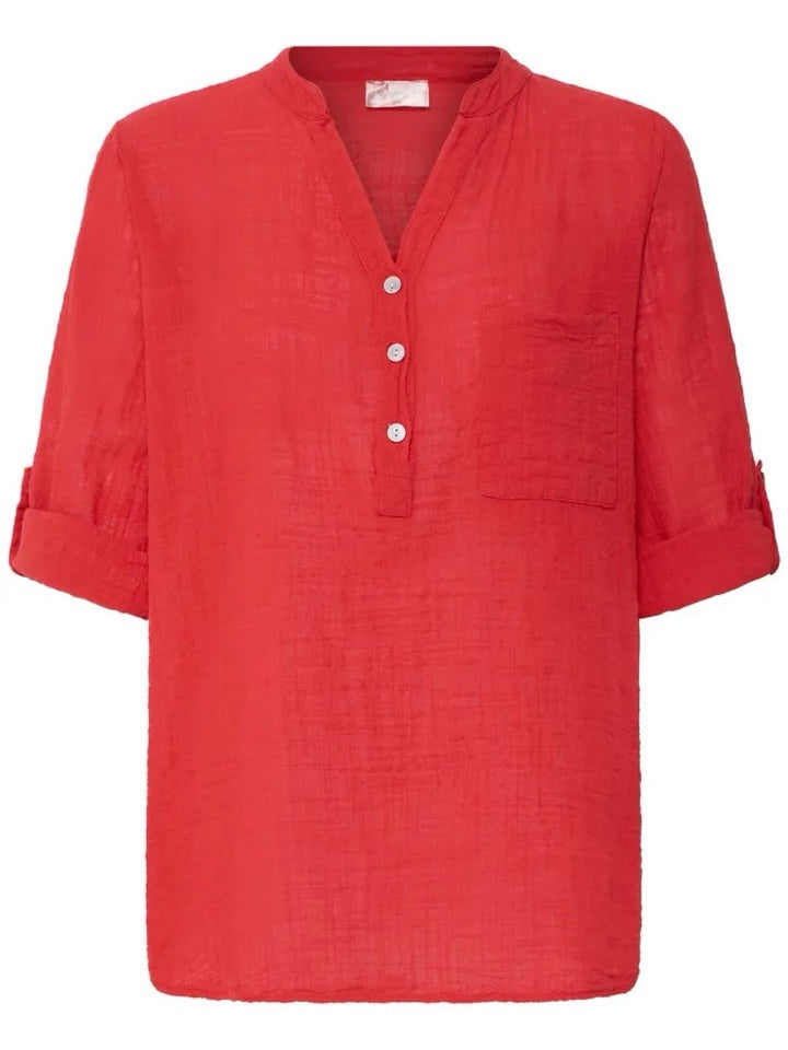 BLUSE SBALEXA TRUE RED