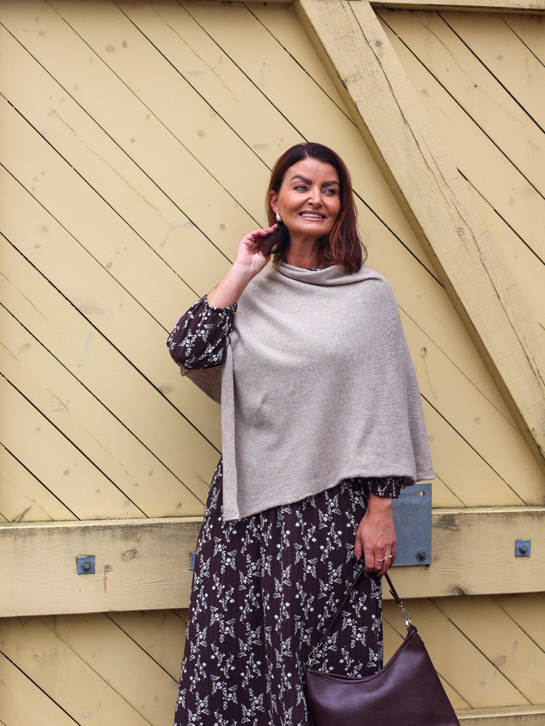 PONCHO NATUR