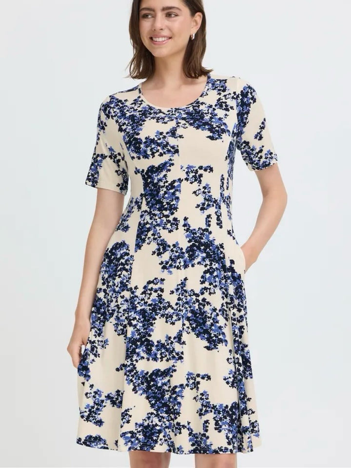KJOLE FRAMY  PETAL NAVY