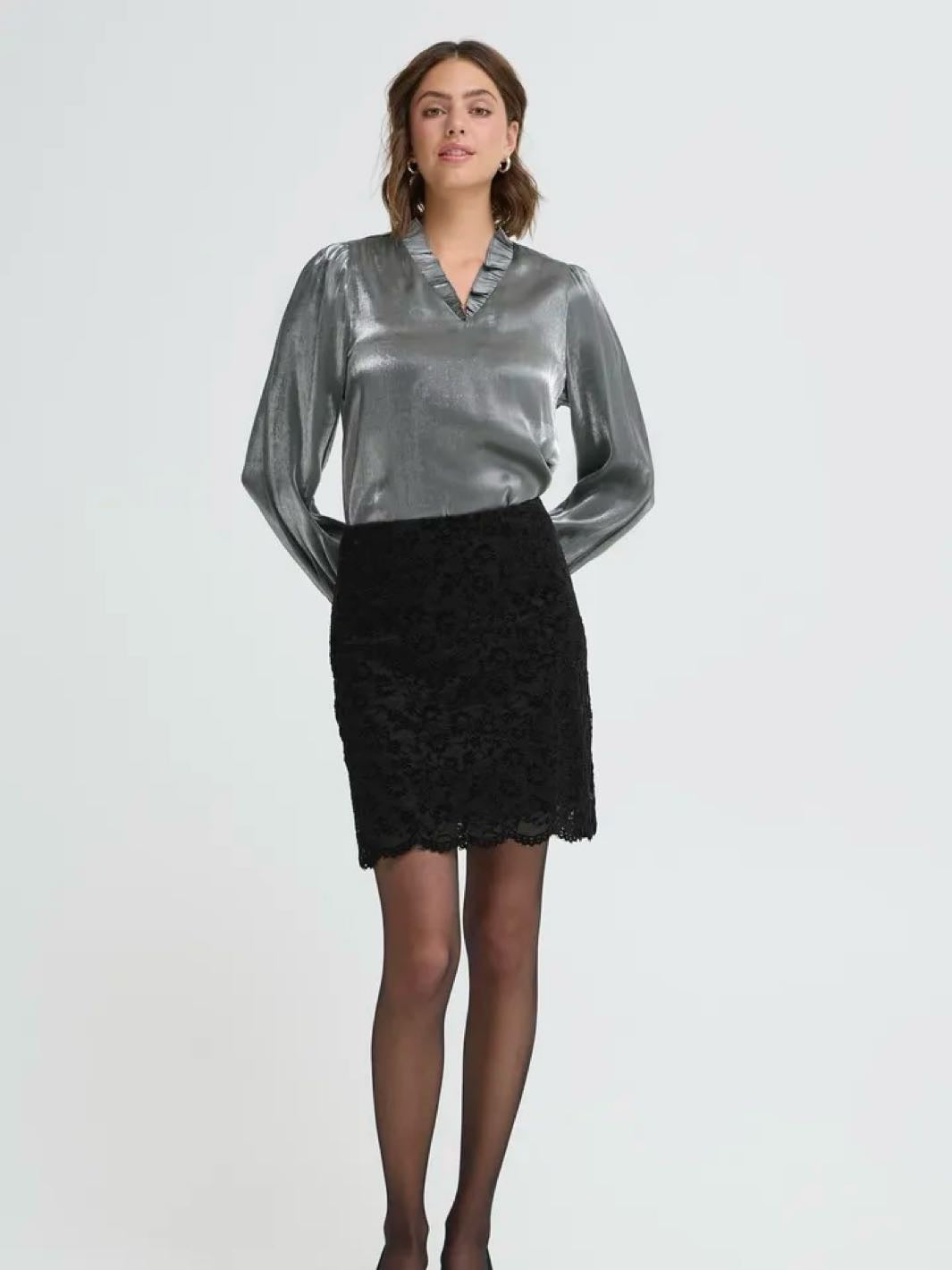 SKJØRT FRVELORA BLACK