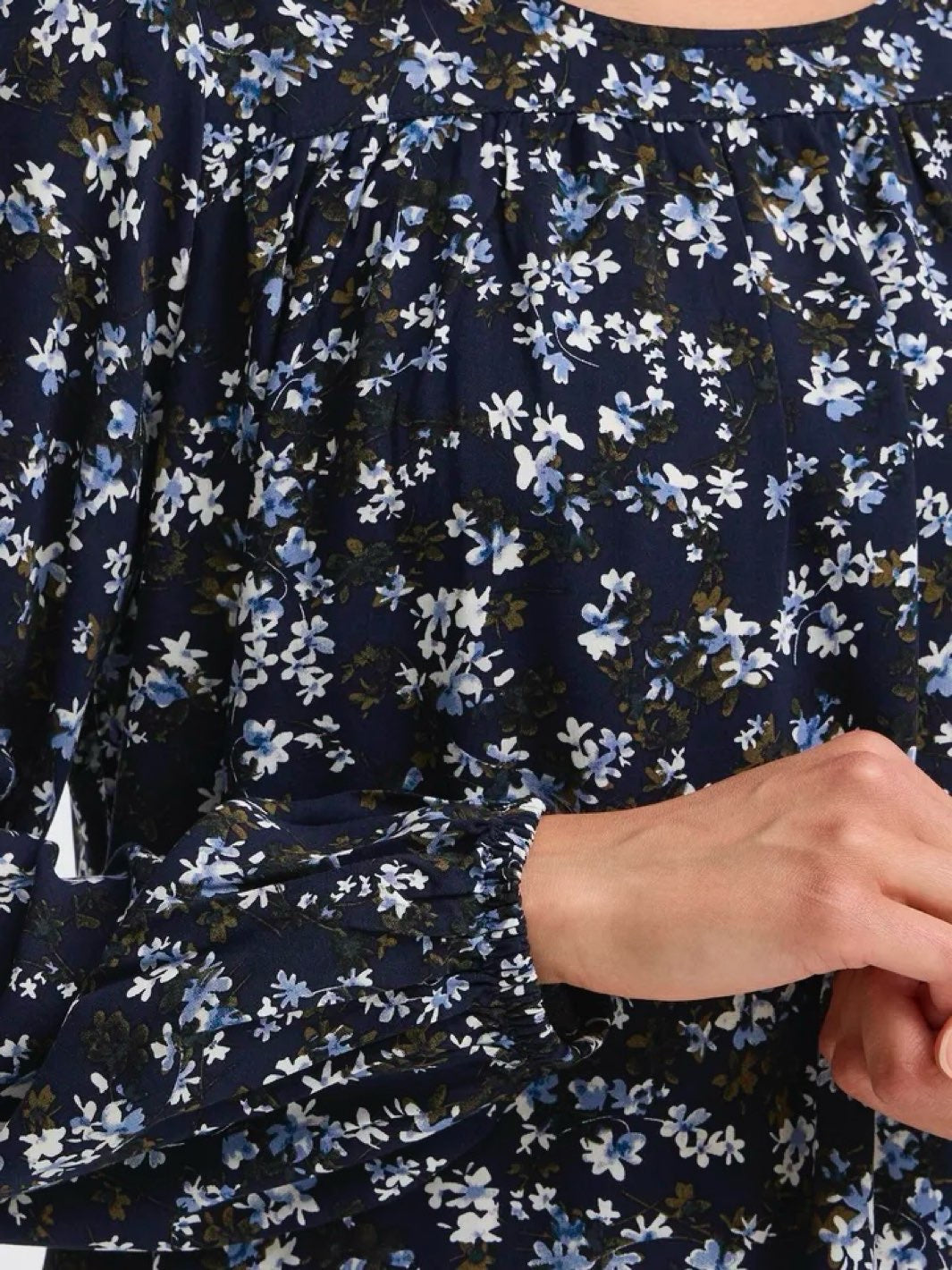 BLUSE FRKIKI FLORAL NIGHTSKY