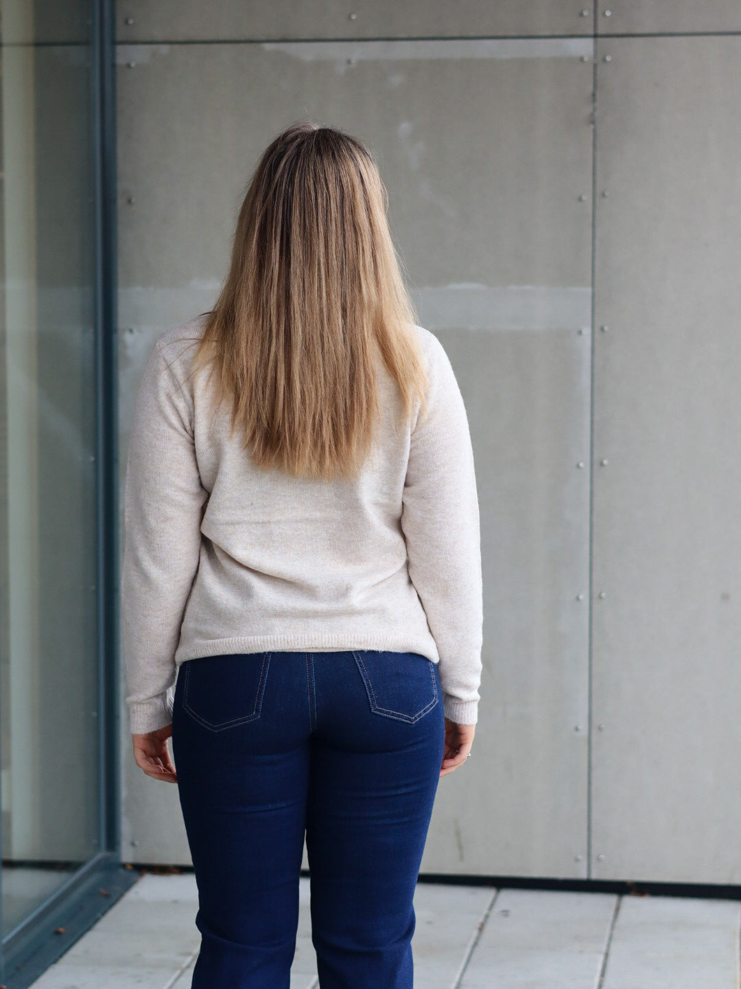 STRIKKEGENSER FRRISAL  OATMEAL MELANGE