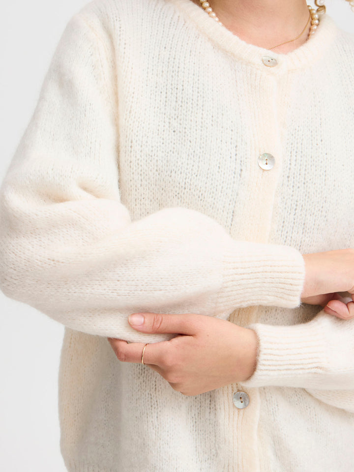 CARDIGAN SBGULVIG ANTIQUE WHITE