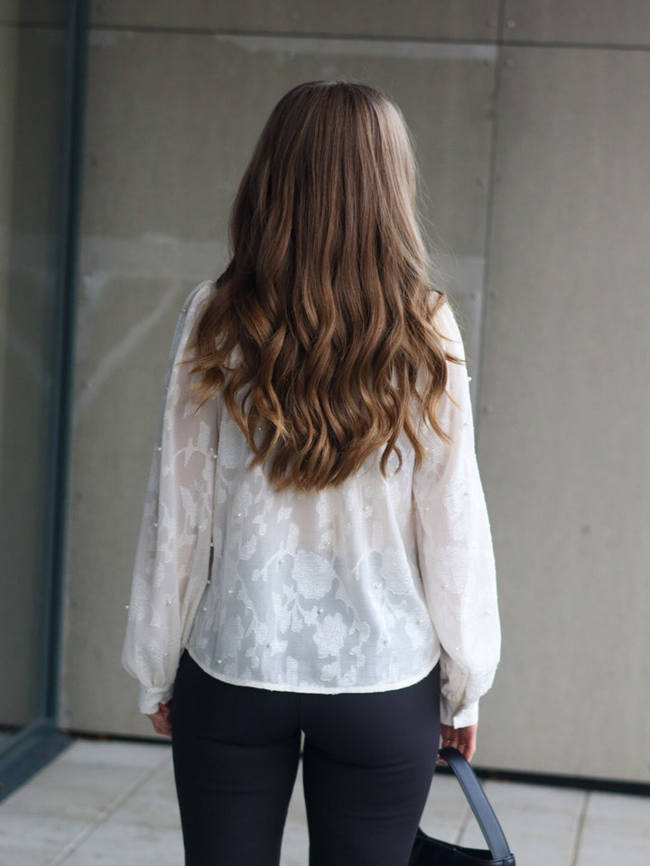 BLUSE VIRSA CREAM PEARL