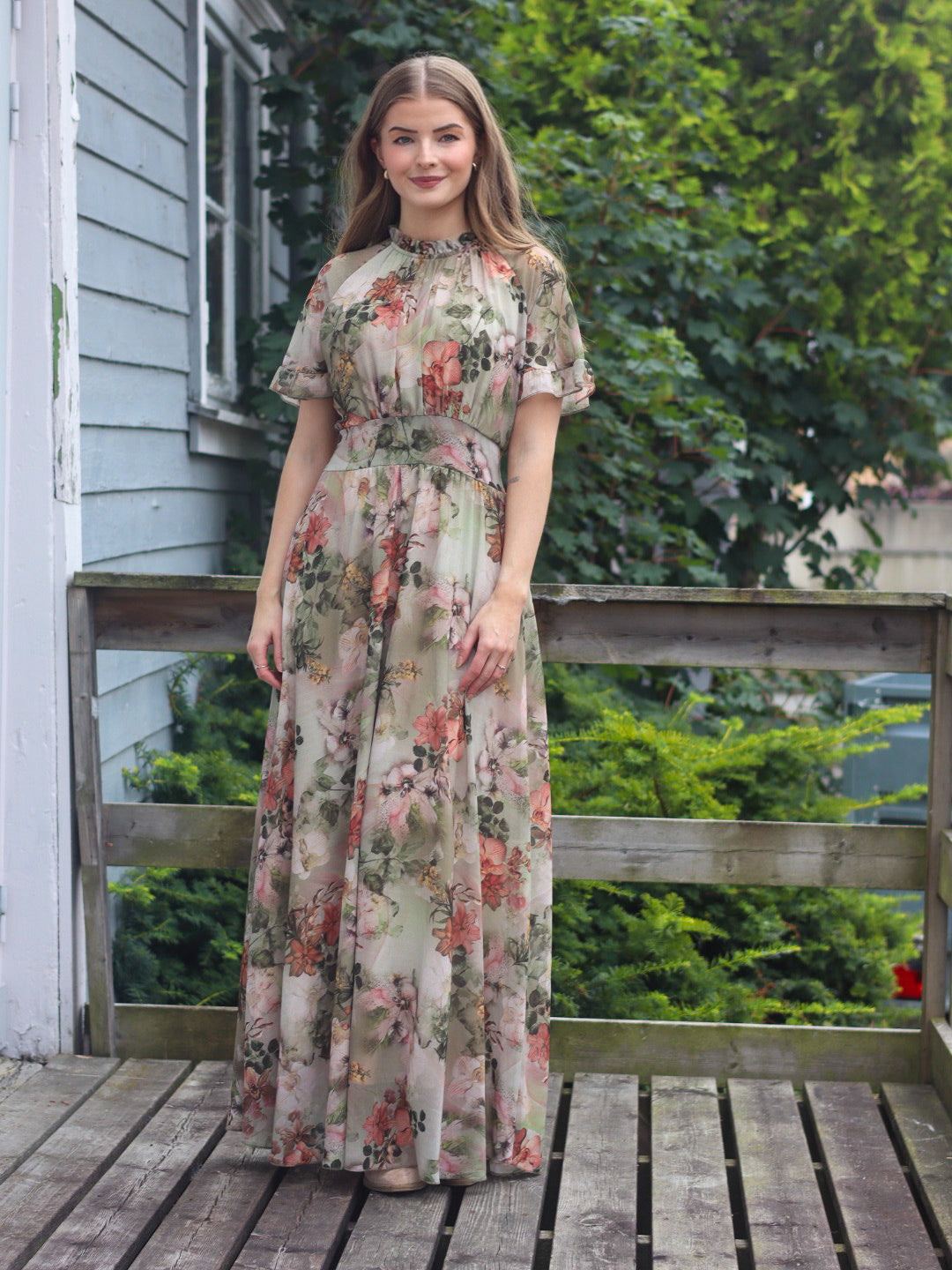 MAXIKJOLE LIANE ORCHID ARMY GREEN
