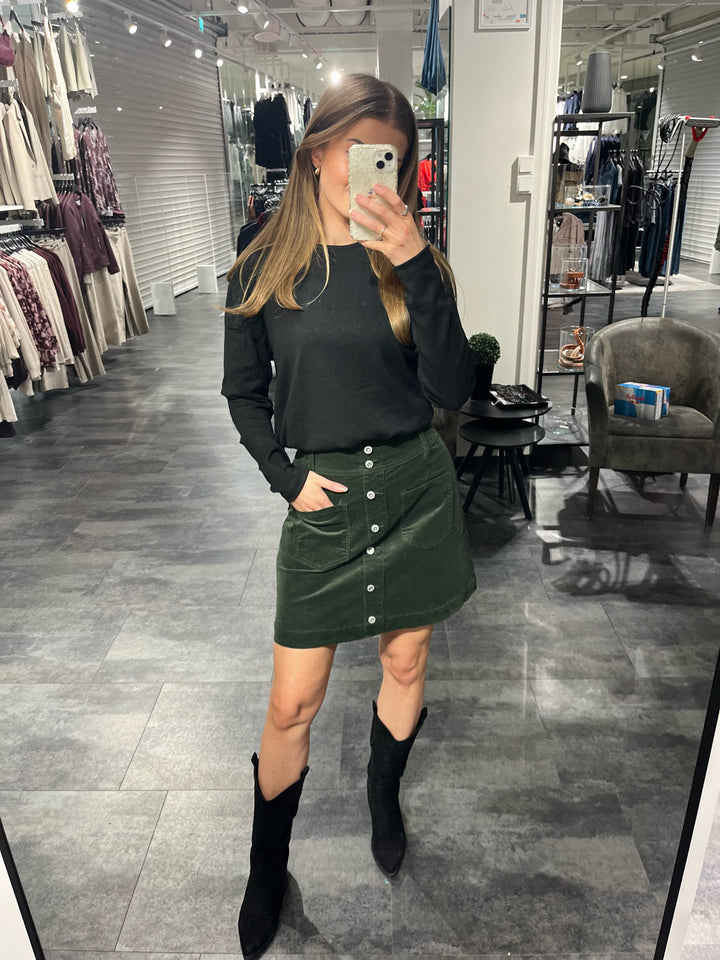 SKJØRT ANNIKA MOSSY GREEN