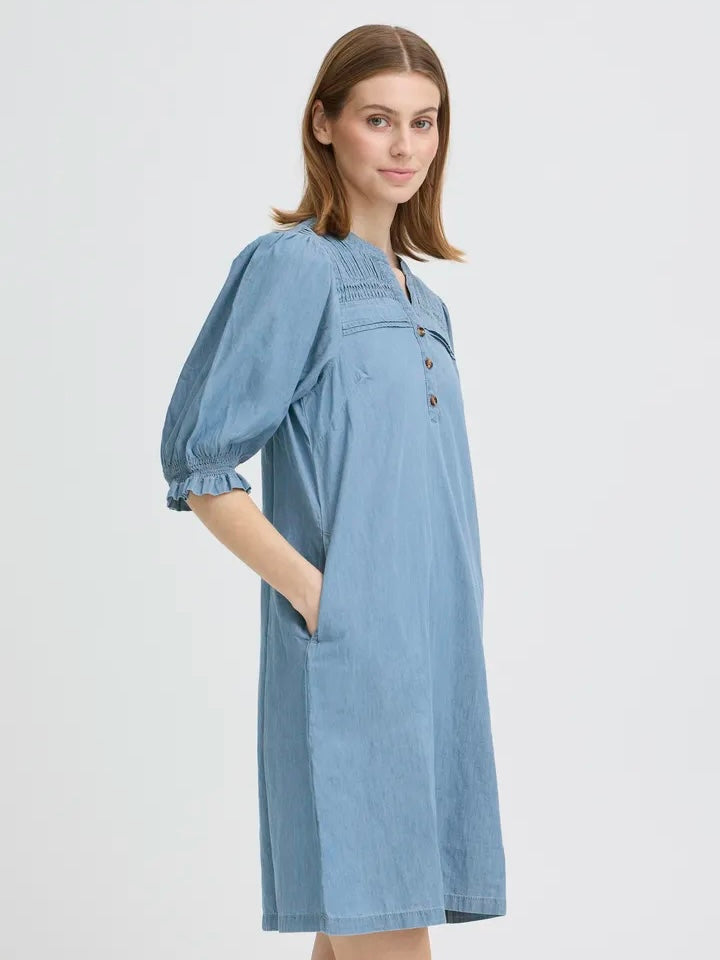 DONGERIKJOLE IHANCEY WASHED BLUE DENIM