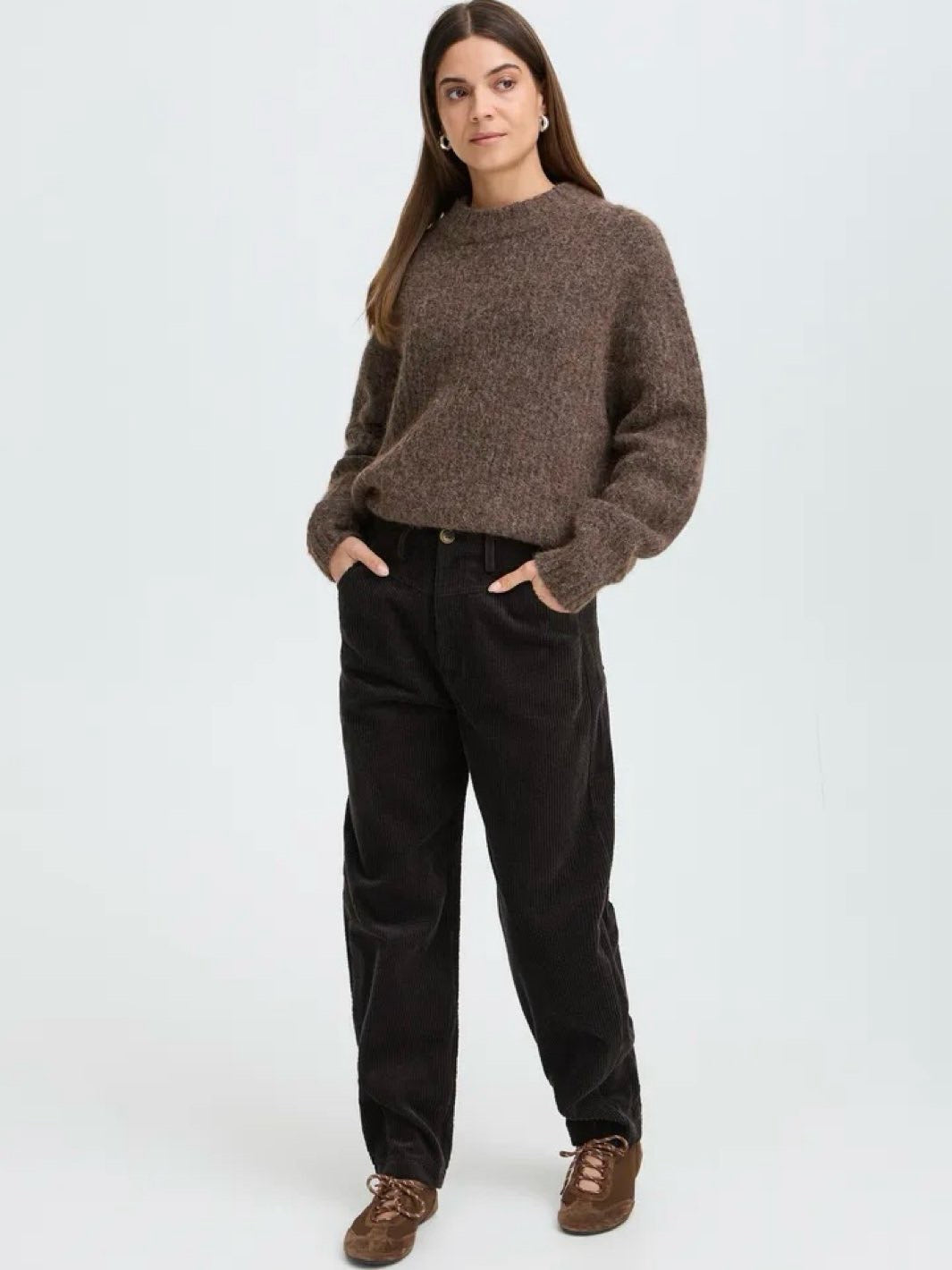 BUKSE PZESSY TAPERED ESPRESSO