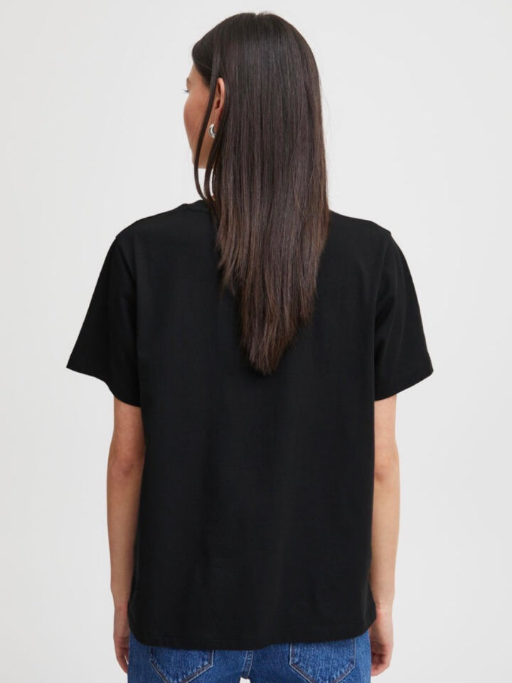 T-SKJORTE IHPALMER LOOSE  BLACK