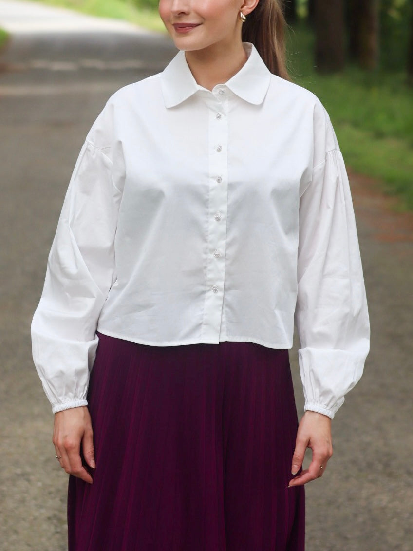 SKJORTE LYA WHITE