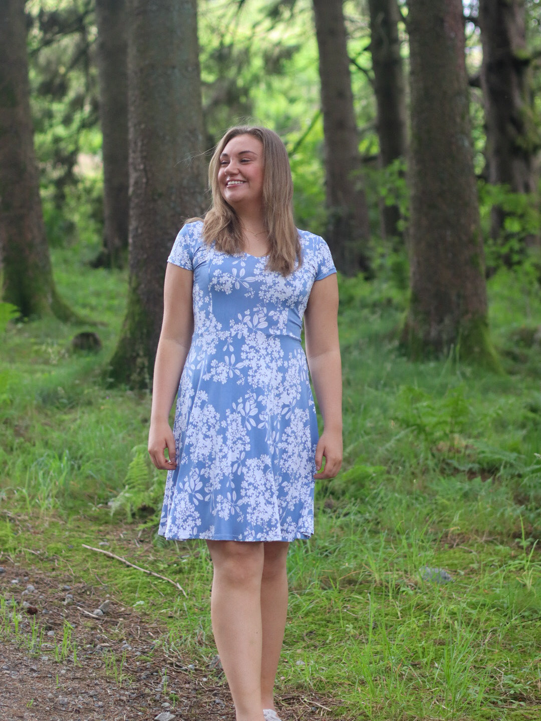 KJOLE LAETITIA DAISY BLUE
