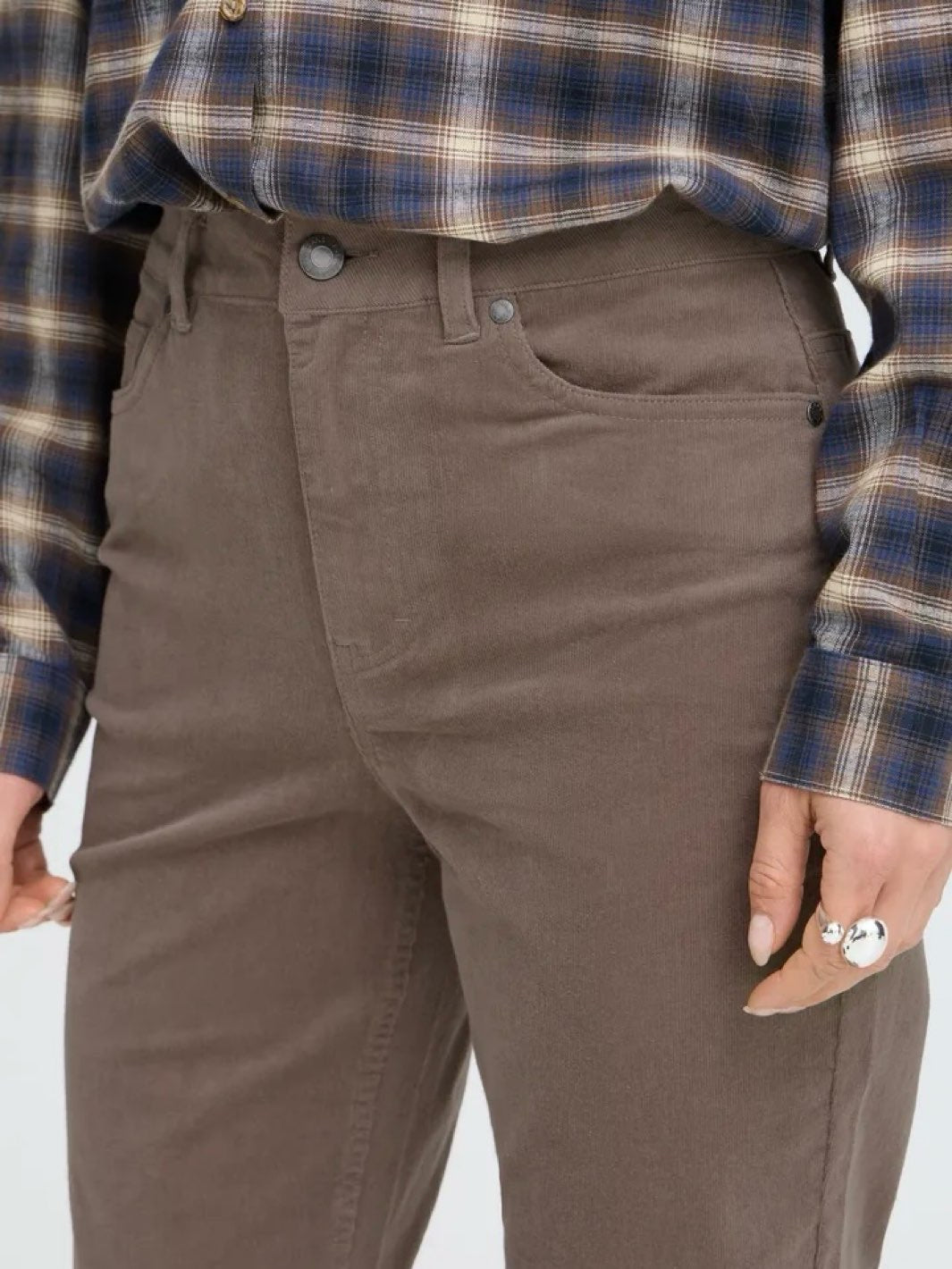 BUKSE PZSALLY BOOTCUT WALNUT