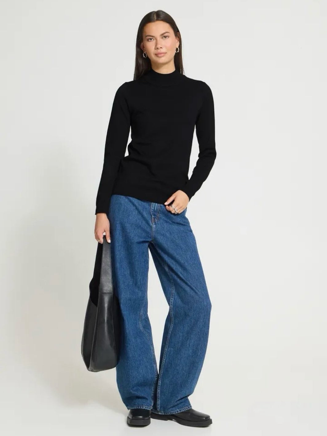 GENSER IHLULS TURTLENECK BLACK