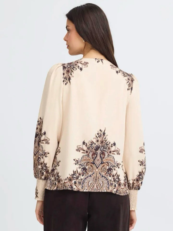 BLUSE FRADARA PUMICE STONE PAISLEY