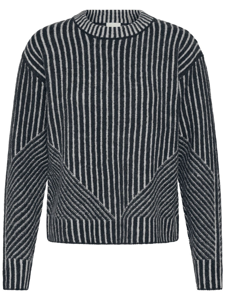 STRIKKEGENSER IHKAMARA STRIPE TOTAL ECLIPSE