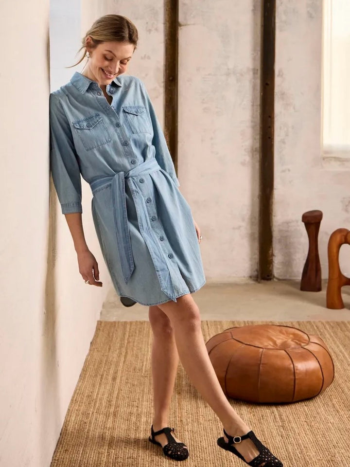 DONGERIKJOLE PZJILL LIGHT BLUE DENIM
