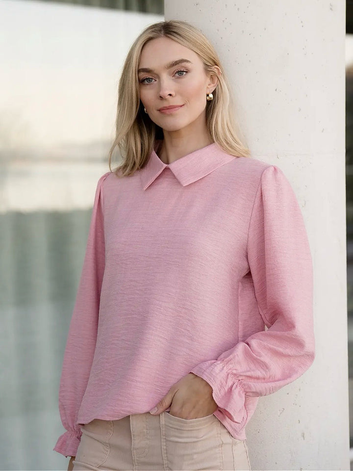 BLUSE MILAN LINNO LT PINK