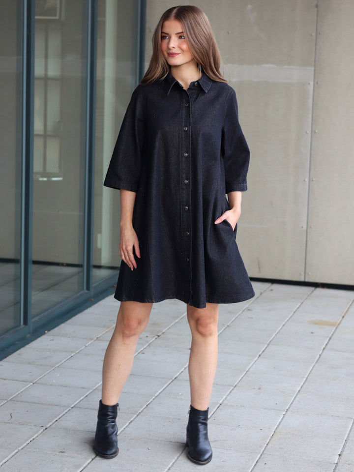 KJOLE PZDECOLE BLACK DENIM