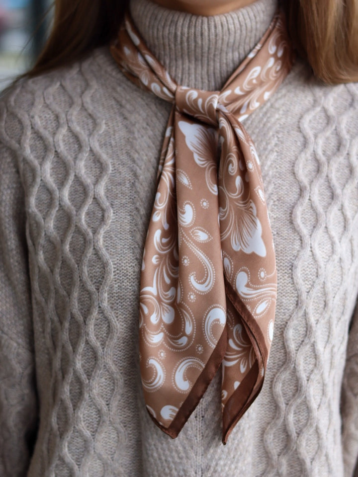 SKJERF DAMASK CAMEL