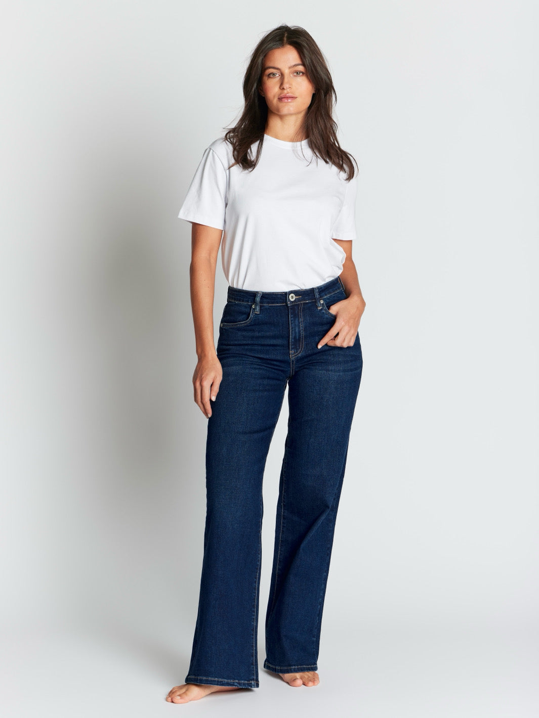 JEANS HANA 1016 DARK BLUE