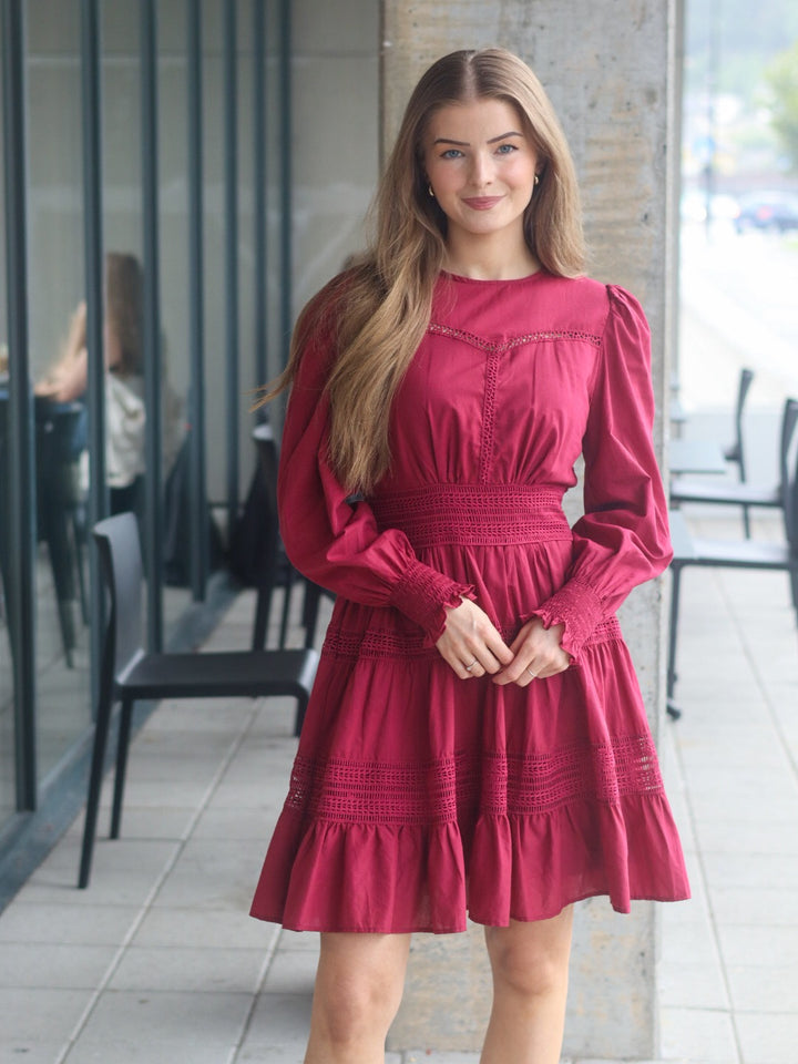 KJOLE ELOISE L/S BORDEAUX