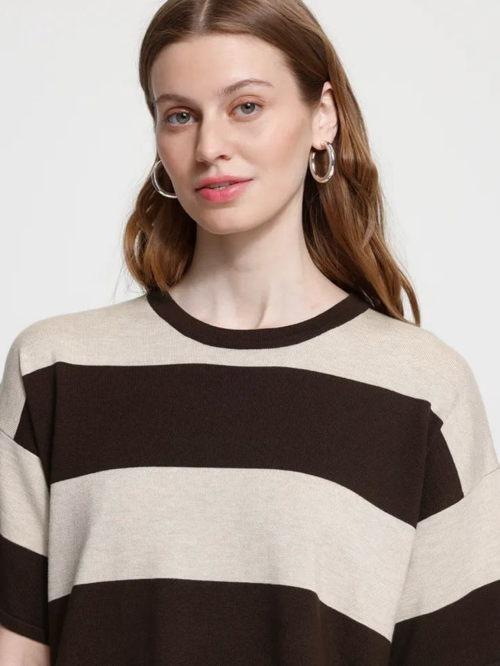 TOPP IHLULS WIDE STRIPE CHOCOLATE TORTE