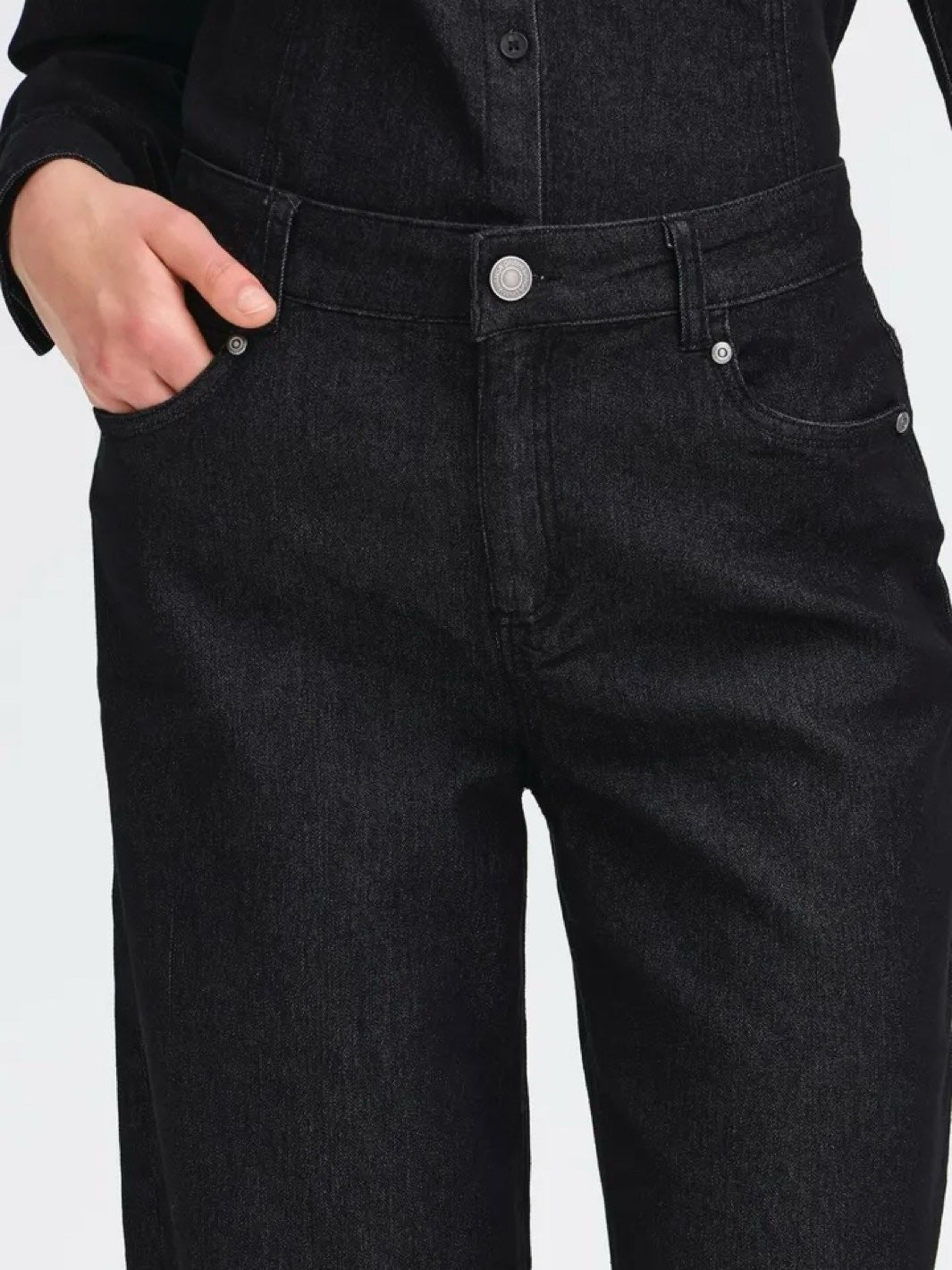 JEANS FRCHI HANNA BLACK DENIM