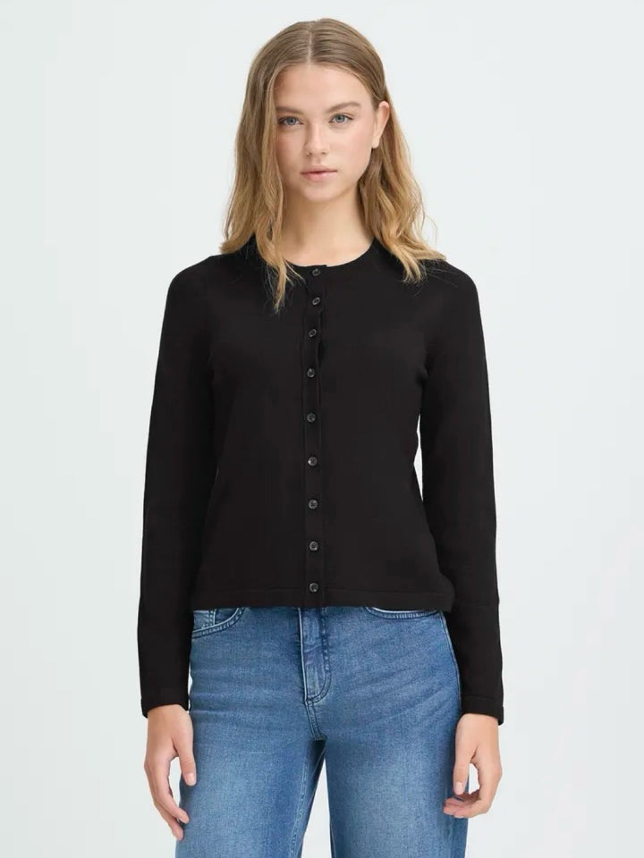 CARDIGAN IHLULS BLACK
