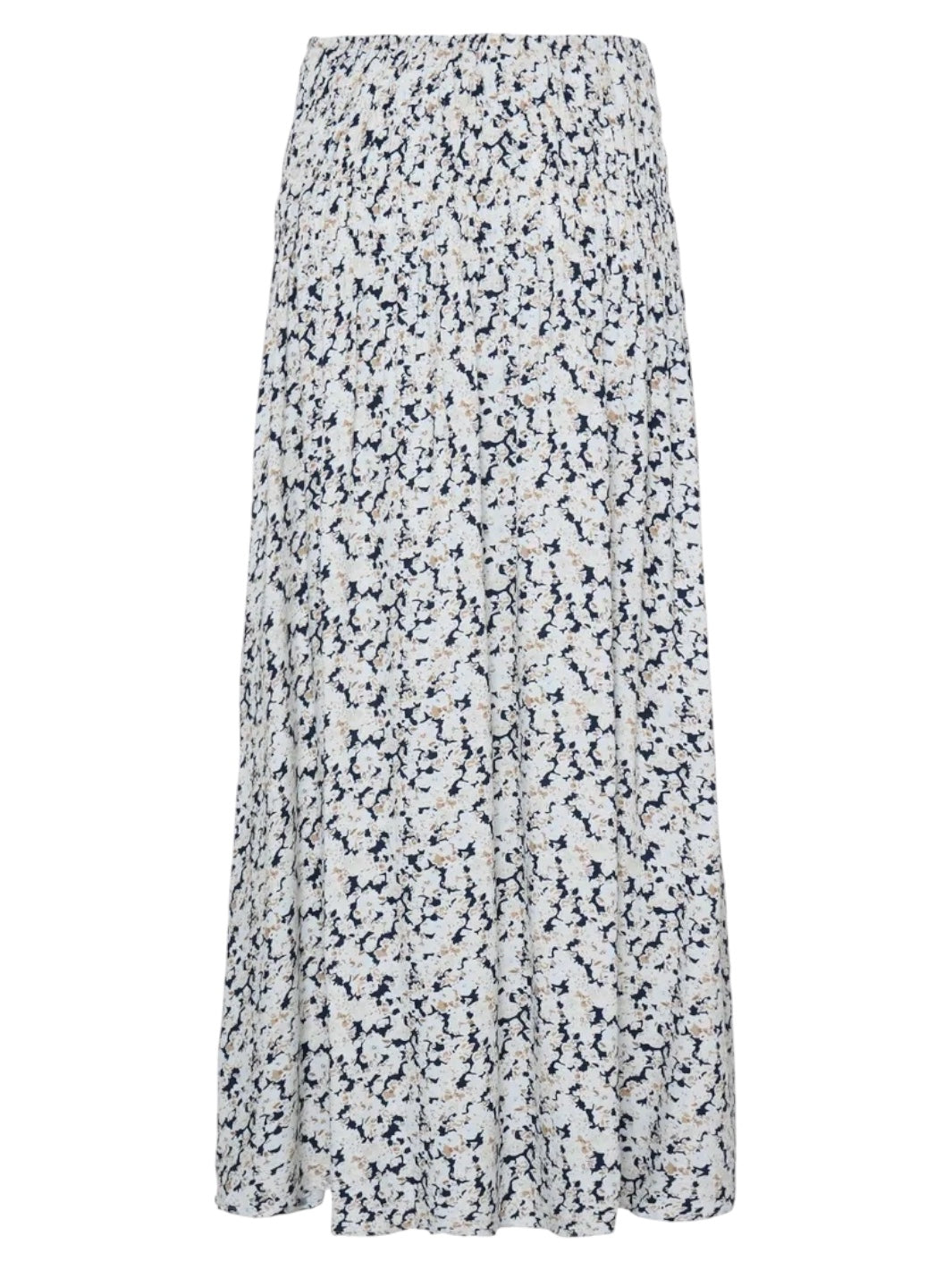 MIDISKJØRT FRHEAT NAVY BOHO FLORAL