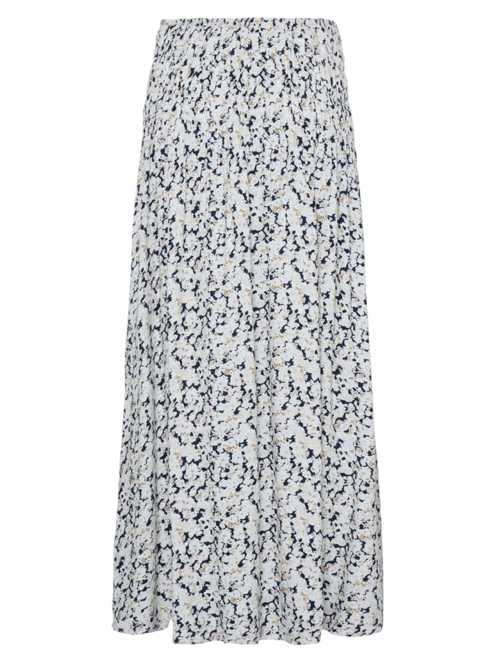 MIDISKJØRT FRHEAT NAVY BOHO FLORAL