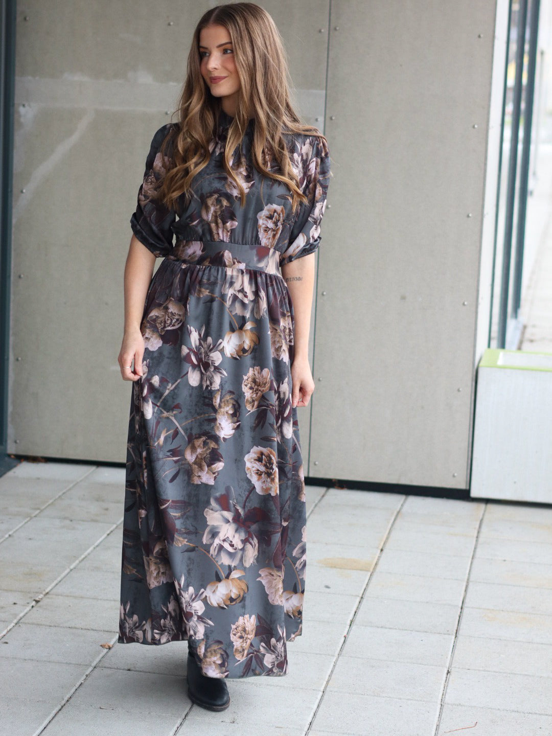 MAXIKJOLE EMMELI PANA DK ARMY GREEN