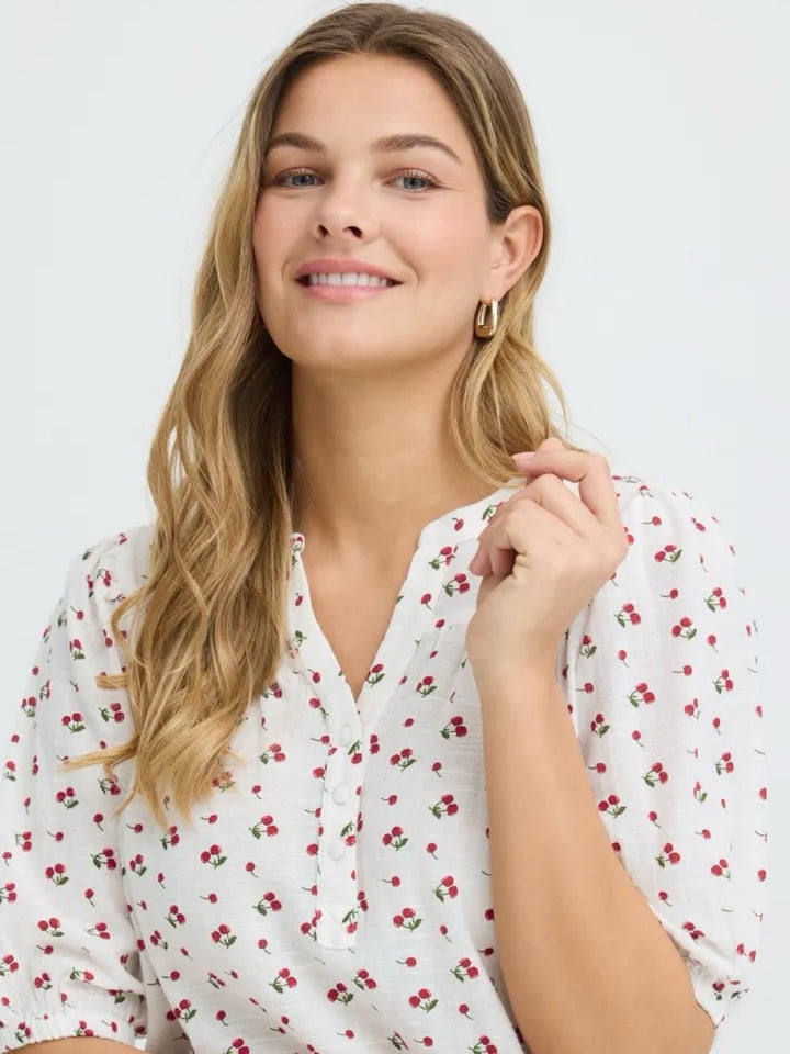 BLUSE FRBOBBI CHERRYS