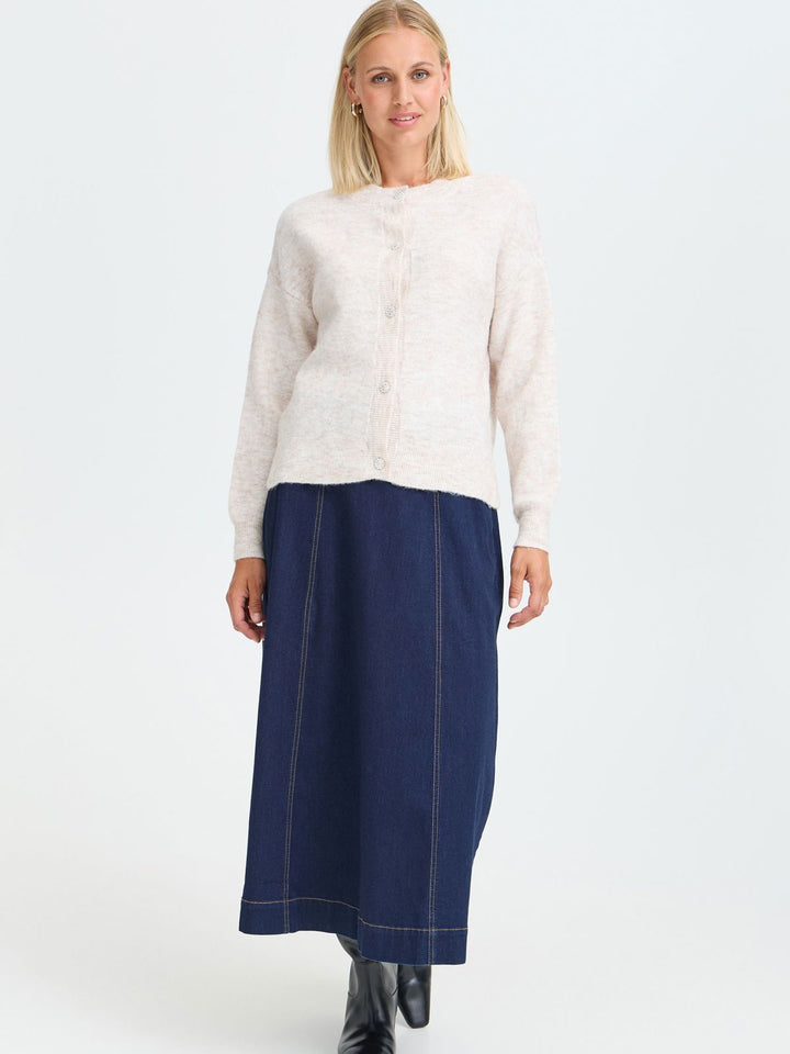 CARDIGAN FRSANNY OATMEAL MELANGE