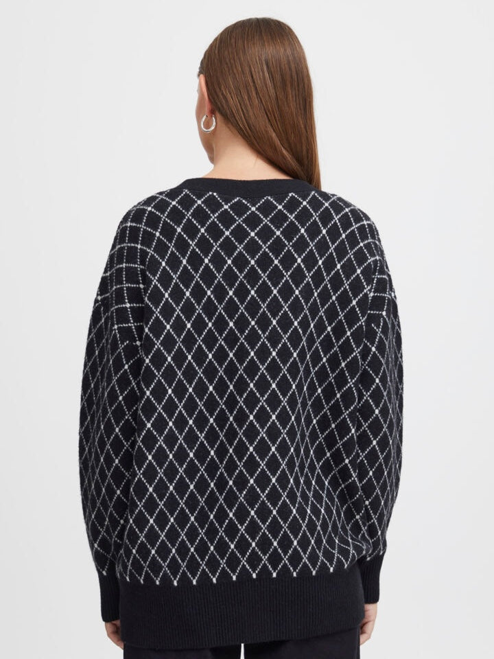 CARDIGAN IHALVINO BLACK