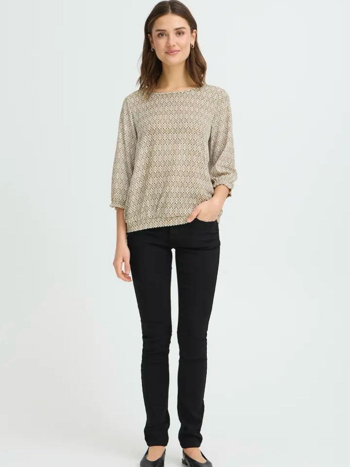 TOPP FRSLOANE ETHNIC LINES SMOKEY OLIVE