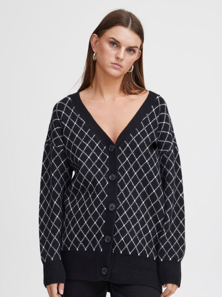 CARDIGAN IHALVINO BLACK