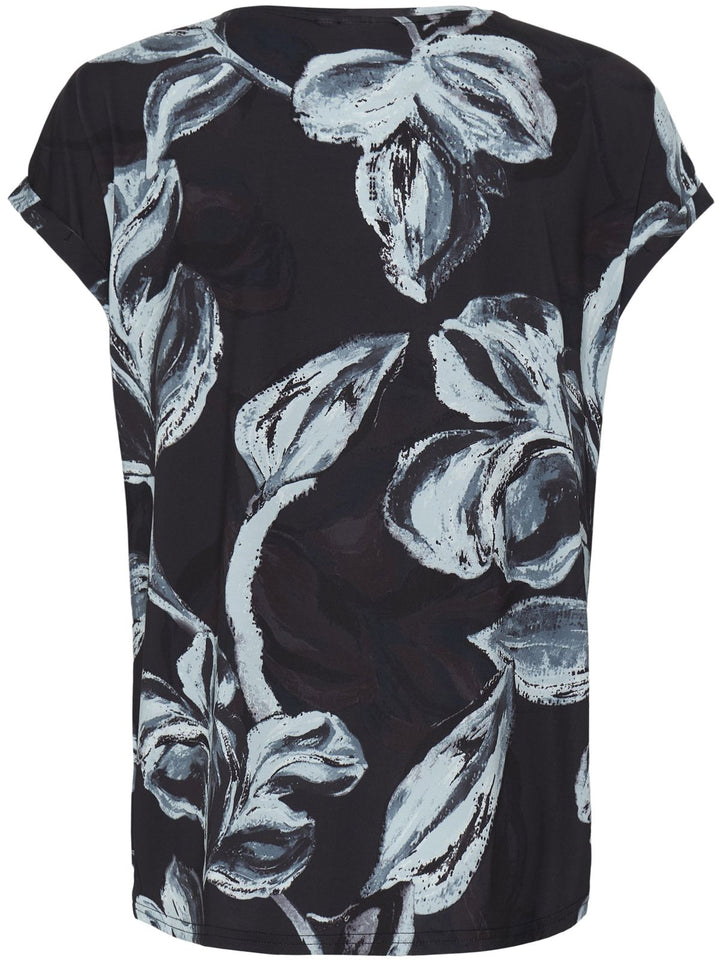 T-SKJORTE FRSEEN FLORAL GRAY MIST