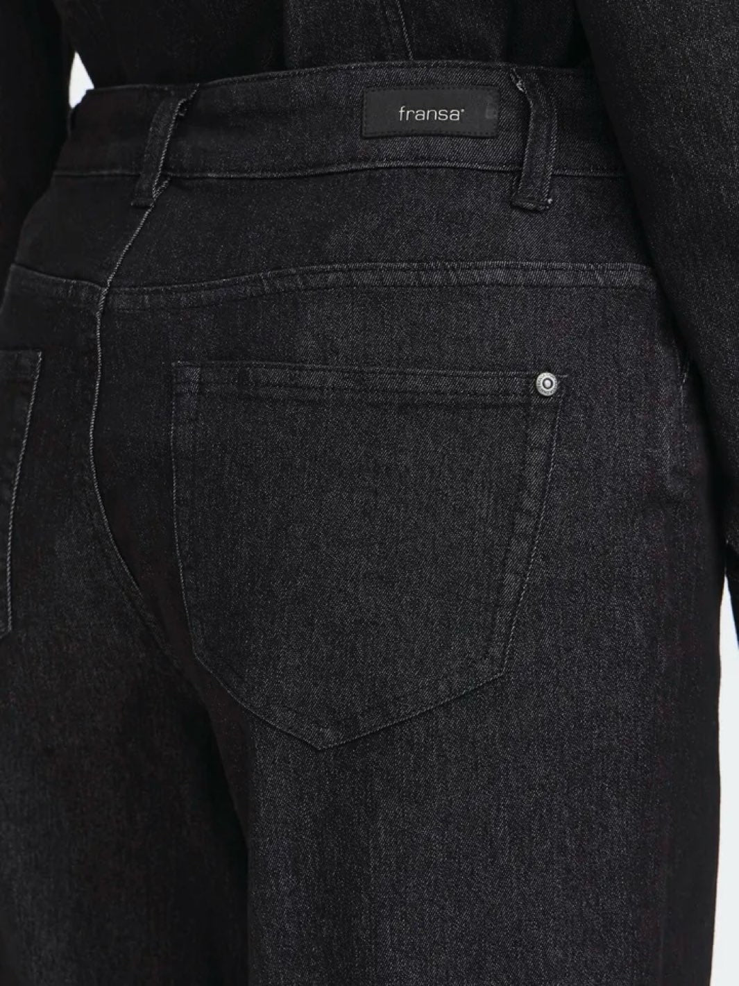 JEANS FRCHI HANNA BLACK DENIM