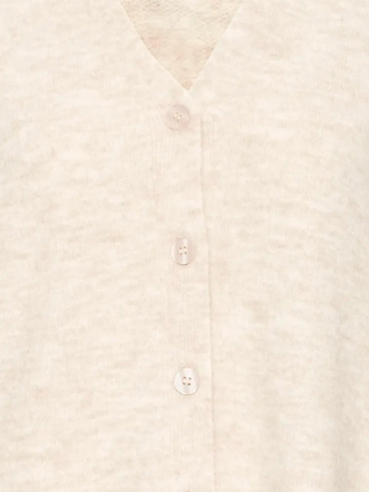 CARDIGAN FRELLIS LIMESTONE MELANGE