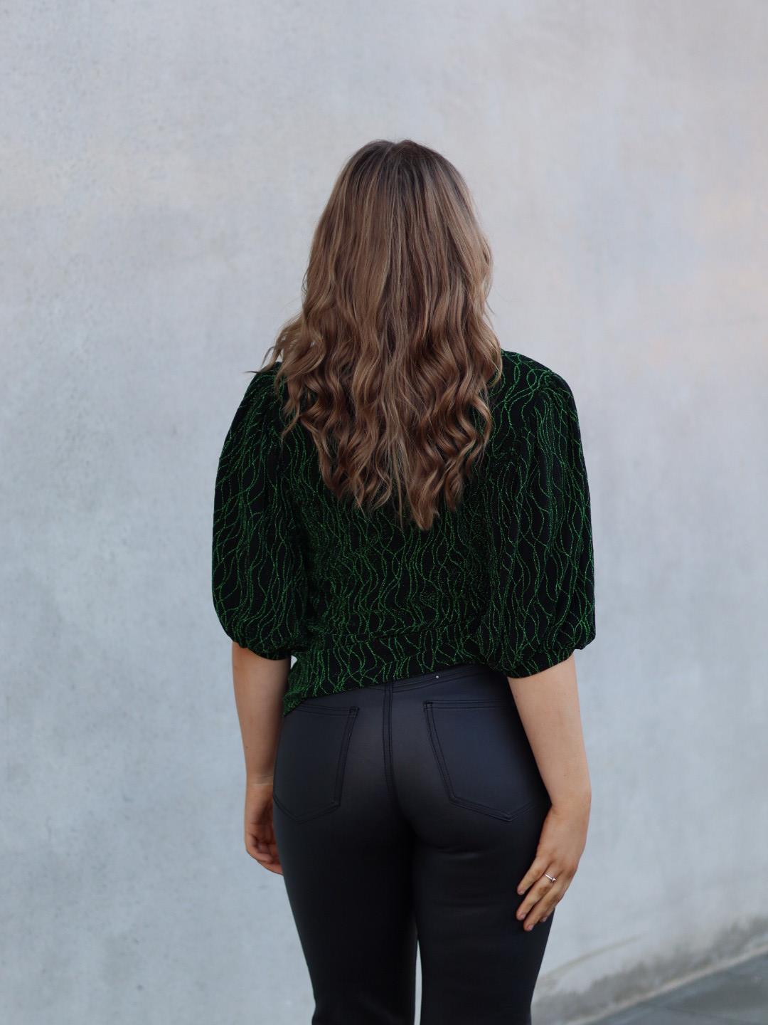 BLUSE PZHAZEL SCARAB GLITTER