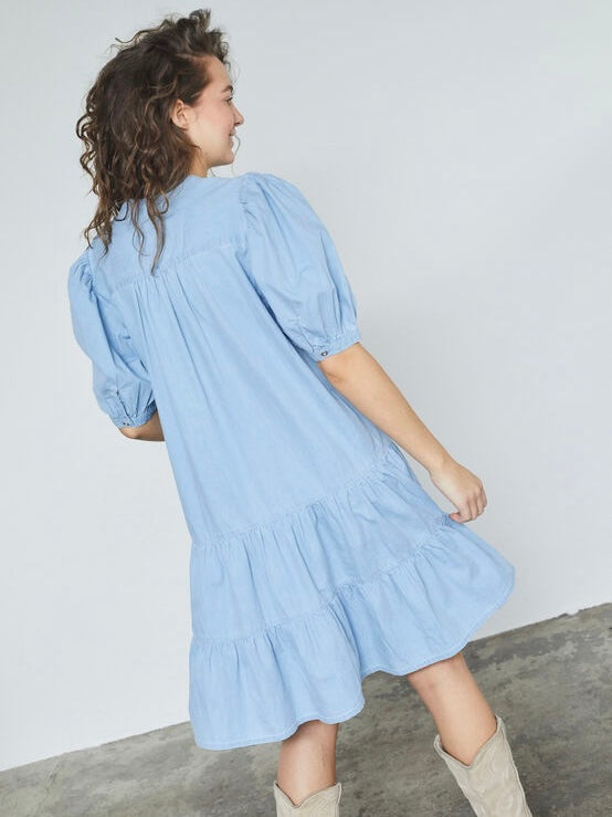 KJOLE INUSA LIGHT BLUE DENIM