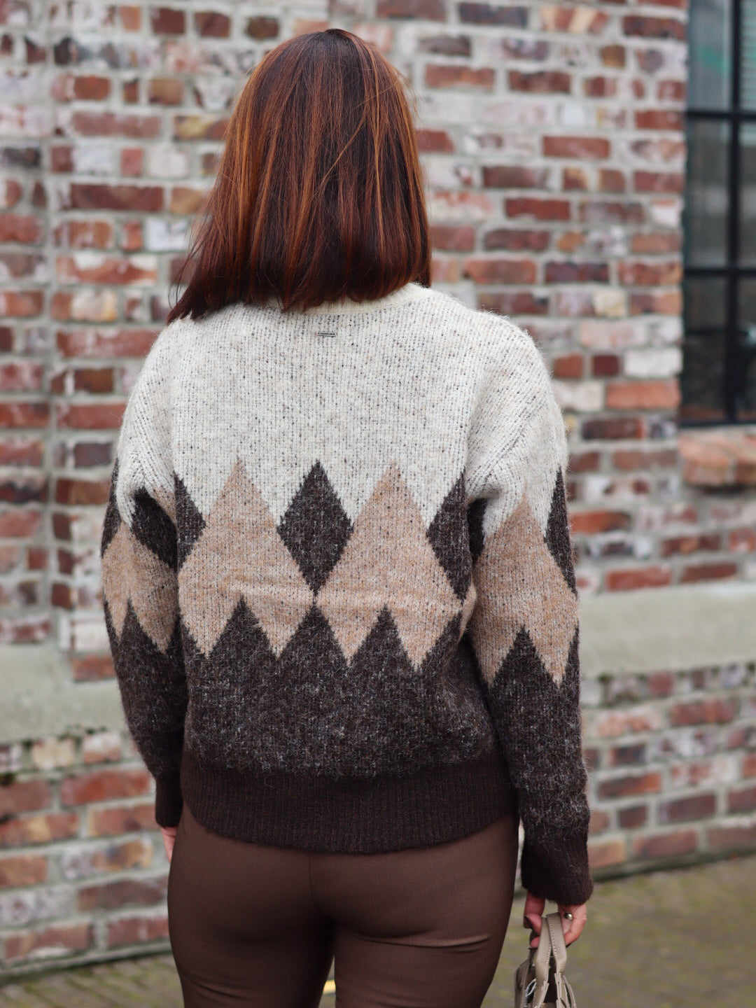 STRIKKEGENSER PZESTEL BEIGE MELANGE