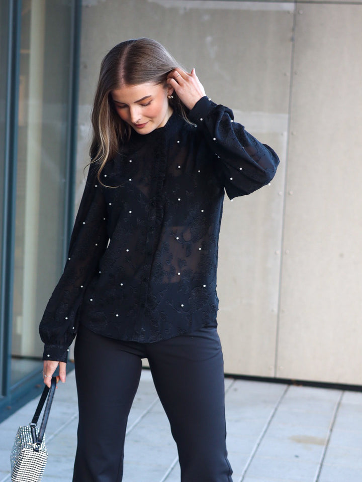 BLUSE VIRSA BLACK PEARL
