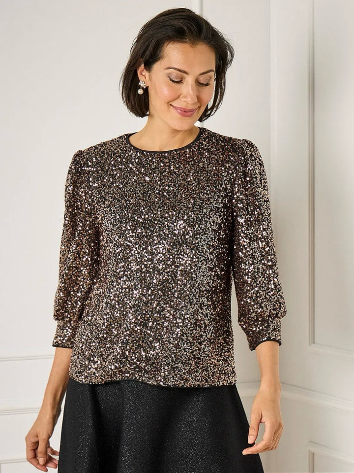 BLUSE MALY GLAM COPPER