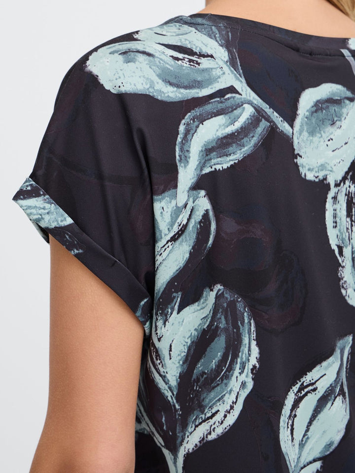 T-SKJORTE FRSEEN FLORAL GRAY MIST