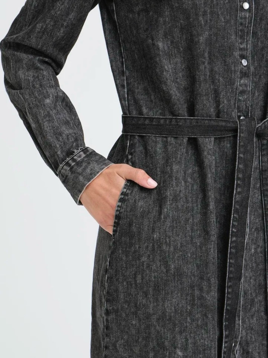 DONGERIKJOLE PZMALIA BLACK DENIM