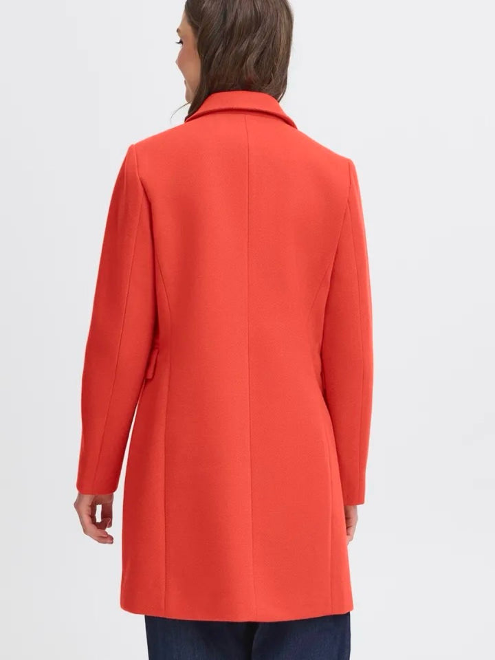 KÅPE FREVILLA LONG  MARS RED