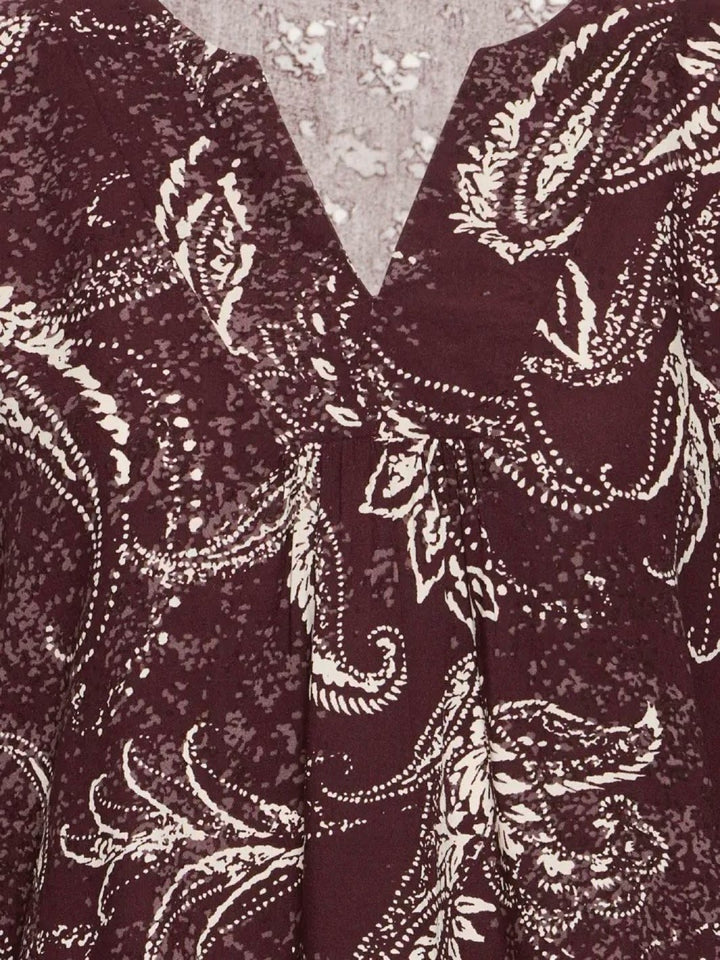 BLUSE FRKIKI PAISLEY FUDGE