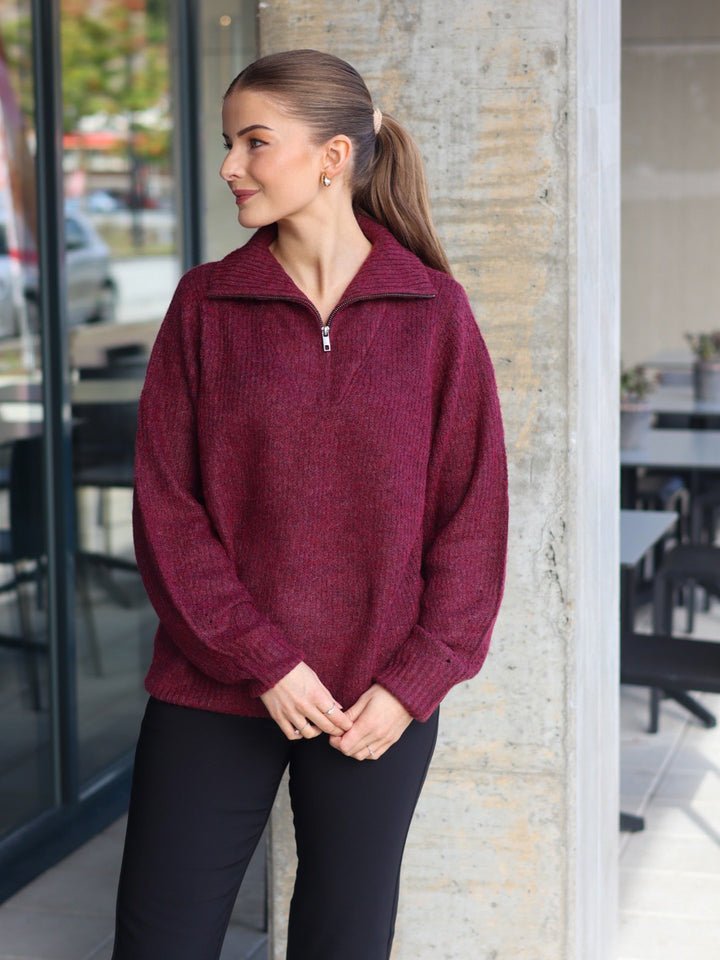 STRIKKEGENSER IHKAMARA MAROON