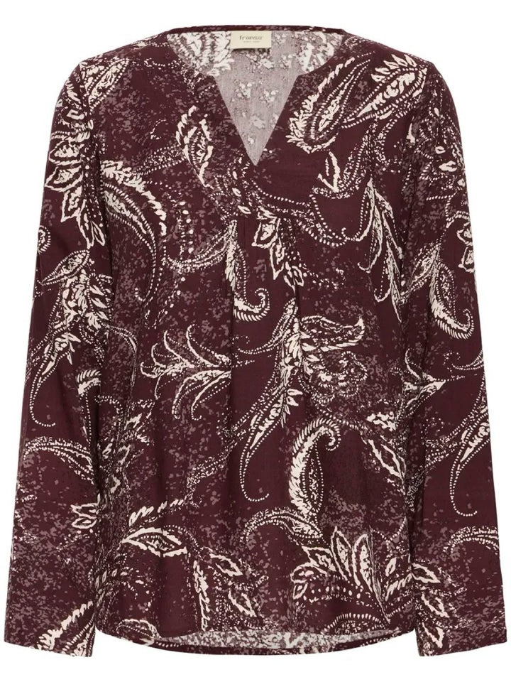 BLUSE FRKIKI PAISLEY FUDGE
